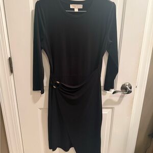 Michael Kors Black Long Sleeve Dress